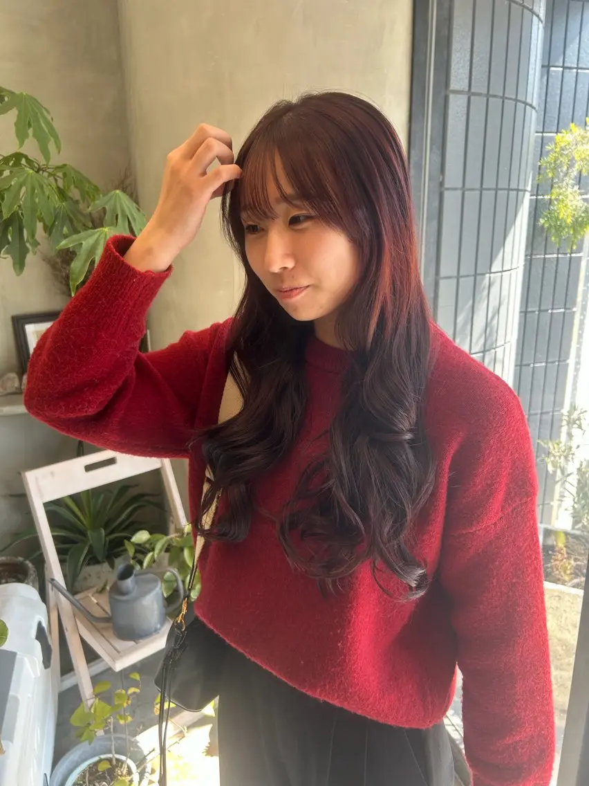 ロング カラー ボブ&寒色🎐ᩚ 短髪 COCOROのヘアスタイル
