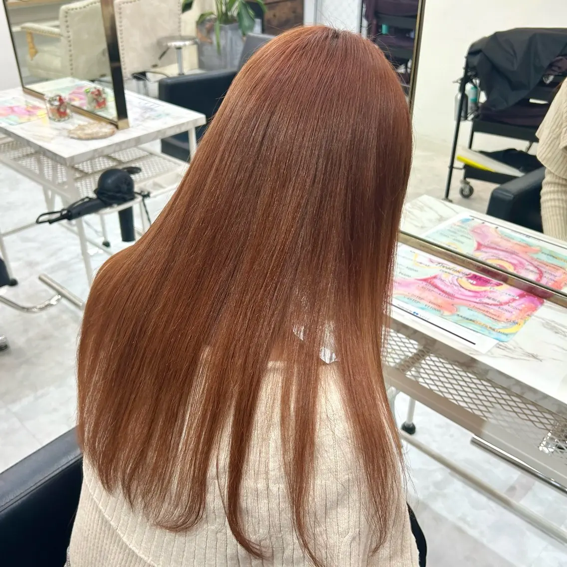 ロング カラー 🥀YUIHA🥀 テザインカラー♥のヘアスタイル