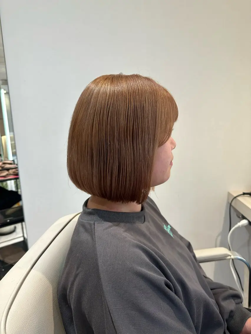 ショート カット ヘアカラー トリートメント 渡辺 麻衣のヘアスタイル