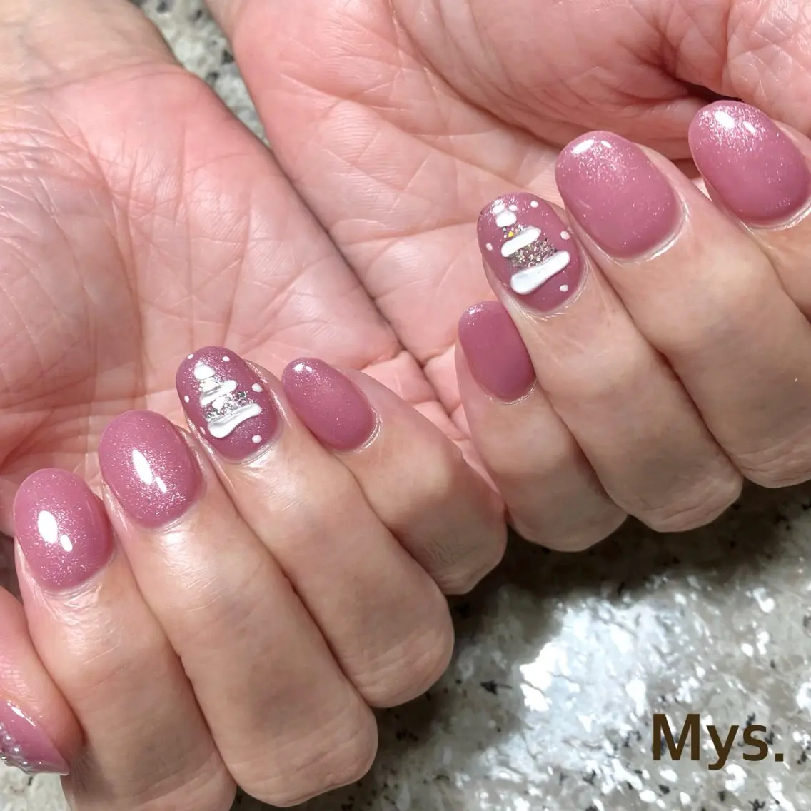 ネイル ハンドネイル Mys. 三上紗紀のネイルデザイン