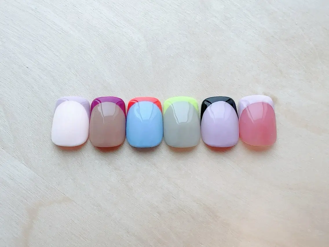 ネイル フットネイル フレンチネイル ワンカラーネイル フットネイル en nail MEGUMIのネイルデザイン