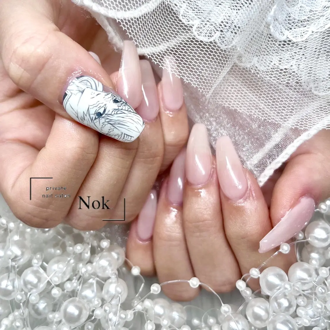ネイル ハンドネイル 池袋痛ネイル Nok. 渡辺のネイルデザイン