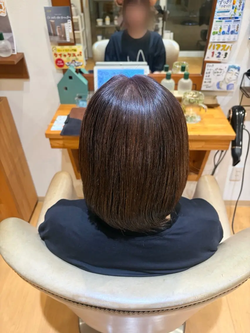 白髪染めリタッチ【平日18:00~】の写真