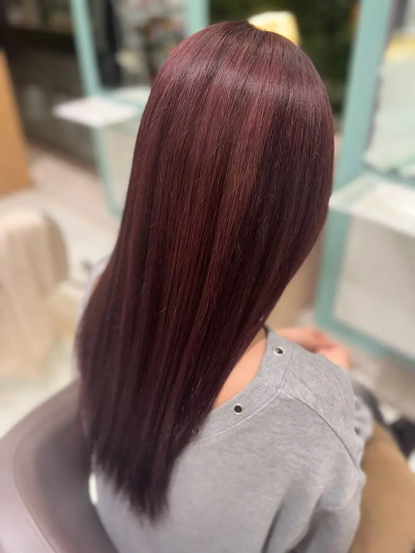 ロング カラー ヘアカラー Quol🩵 このか 🩵のヘアスタイル