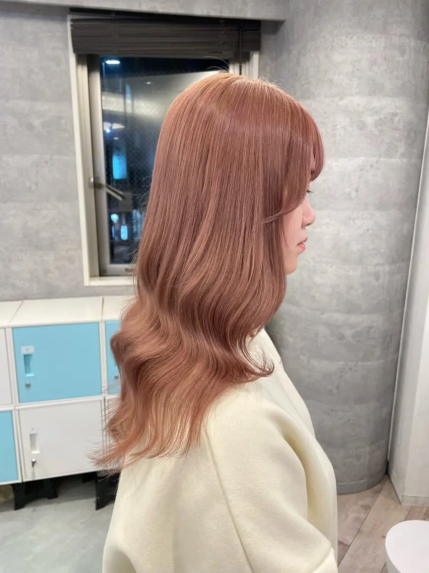 ロング ヘアカラー トリートメント ♡似合わせハイトーン ♡maiのヘアスタイル
