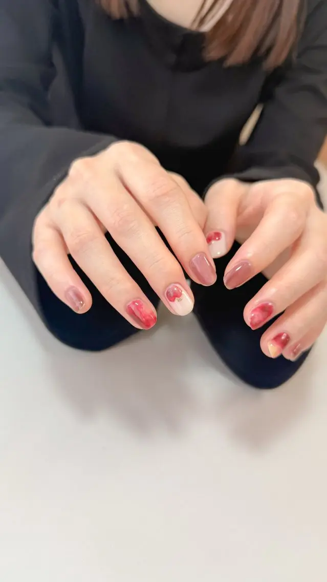 ネイル ハンドネイル ハンドケア emunail あやかのネイルデザイン