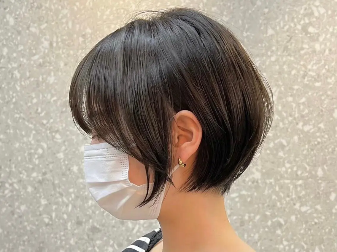 ショート 藤川 明英里のヘアスタイル