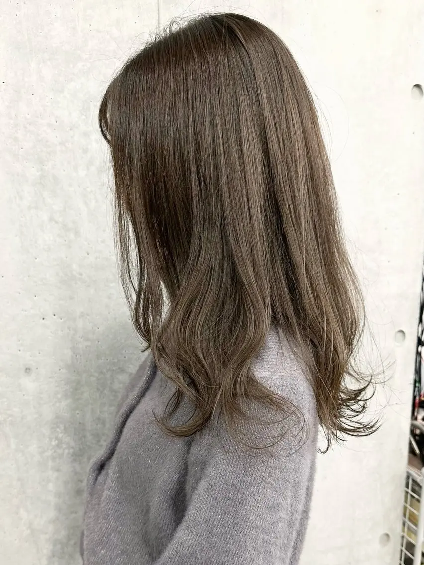 ロング カット ヘッドスパ ボブ/ゆるふわ ボブパーマ/とういのヘアスタイル