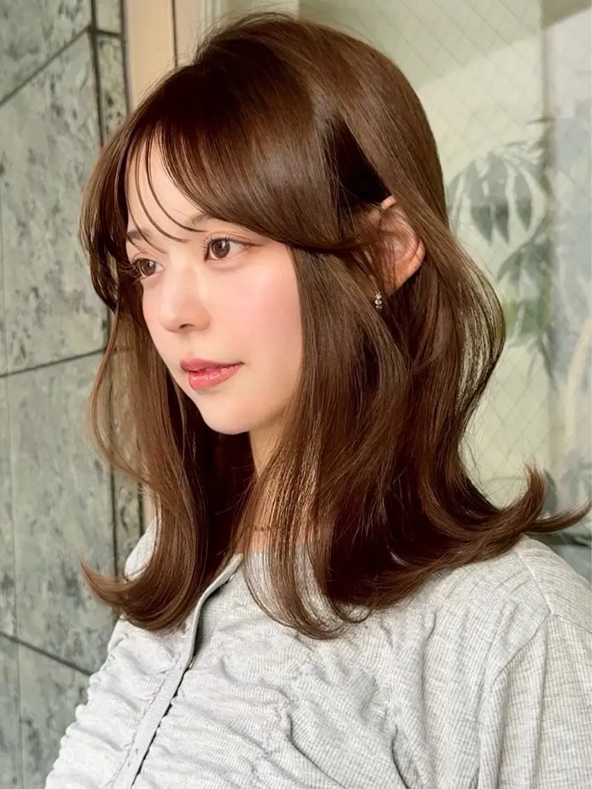 ロング カラー ブリーチ ヘアカラー まりる /ワンカラー募集中のヘアスタイル