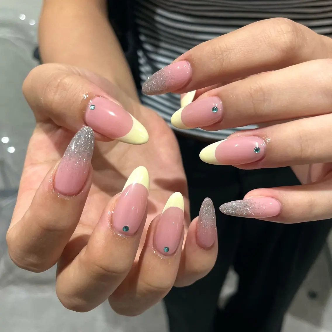 ネイル ハンドネイル IROHA NAIL Kurumi🪽🫧のネイルデザイン