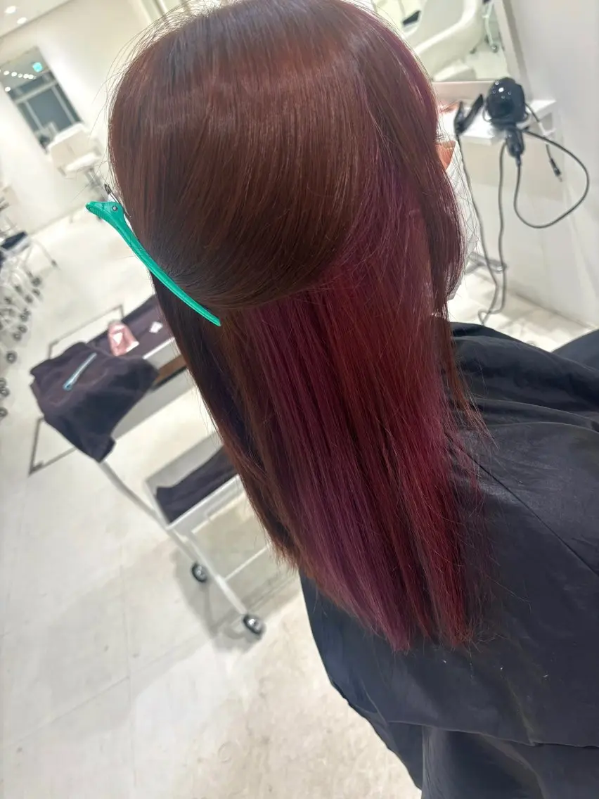 ロング カラー ブリーチモデル大募集 ♡Manamiのヘアスタイル