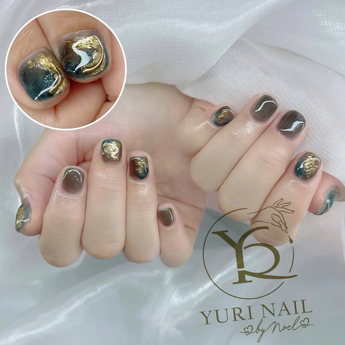 ネイル ハンドネイル フットネイル ハンドケア YURI Nail NARITAのネイルデザイン