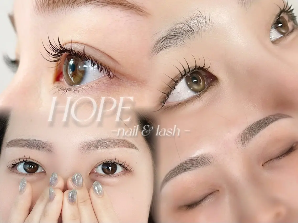 マツエク・マツパ HOPE Hiramatsuのマツエク・マツパデザイン