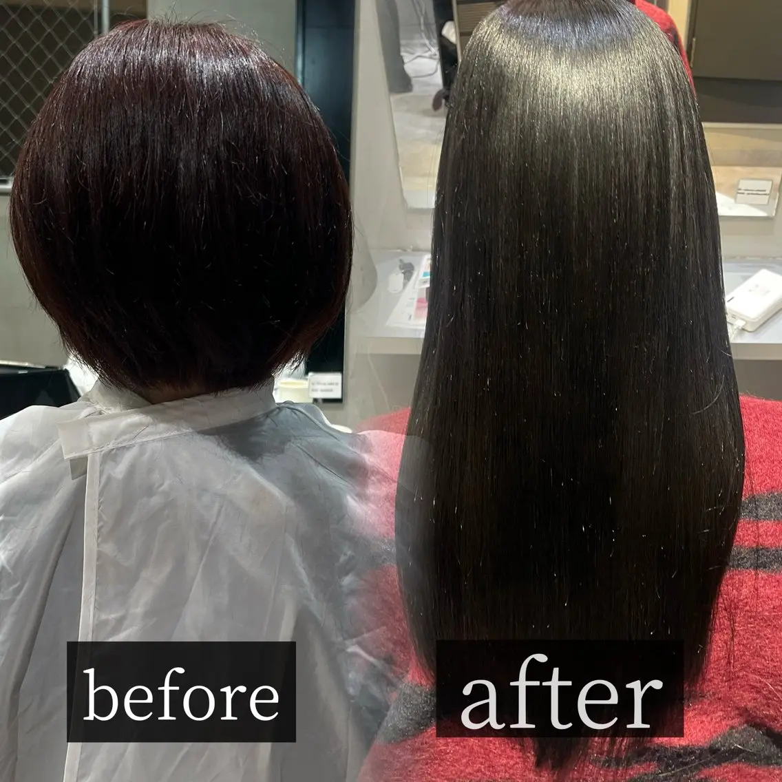 ロング カラー カット ヘアカラー トリートメント エクステ ブリーチなし透明感 カラー🤍ྀིきららのヘアスタイル