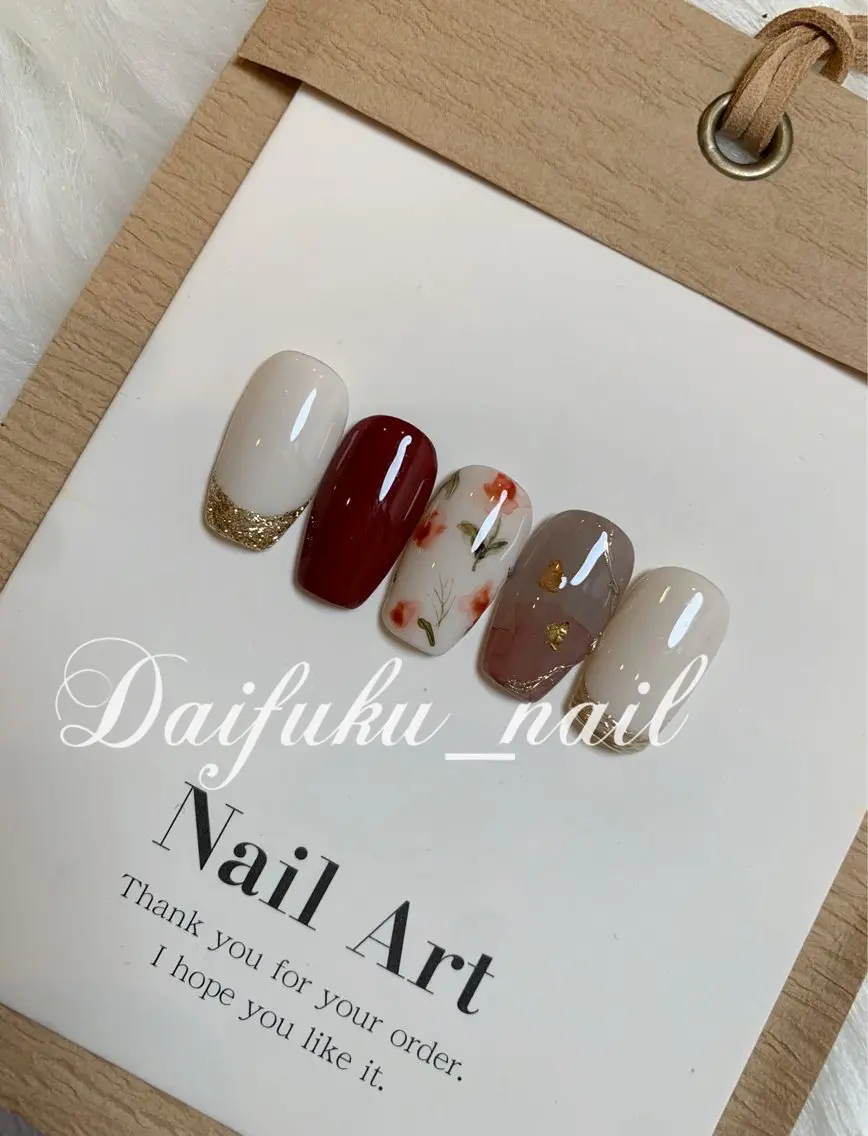 ミディアム Daifuku nailsのネイルデザイン