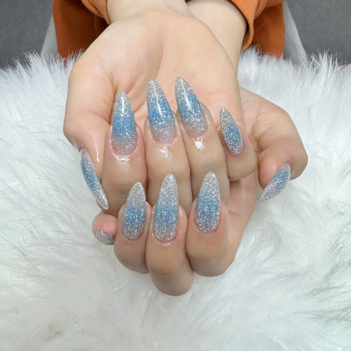 ネイル ハンドネイル 🎀nana🫧 ワンホンネイル🎀のネイルデザイン