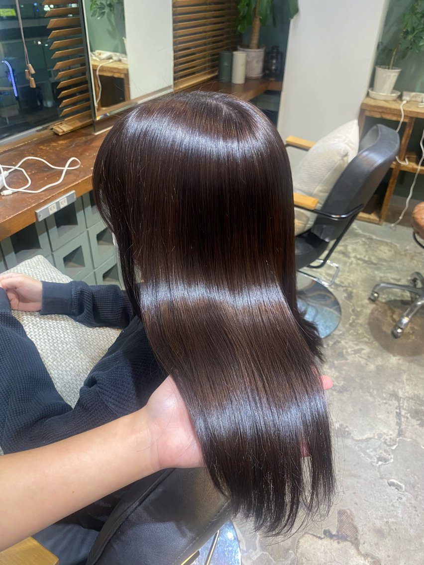 セミロング 荒井 えみいのヘアスタイル