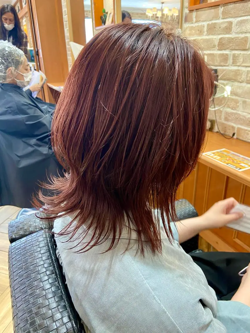 ✨おすすめ✨ダブルカラー(ブリーチなし)&トリートメント😍の写真