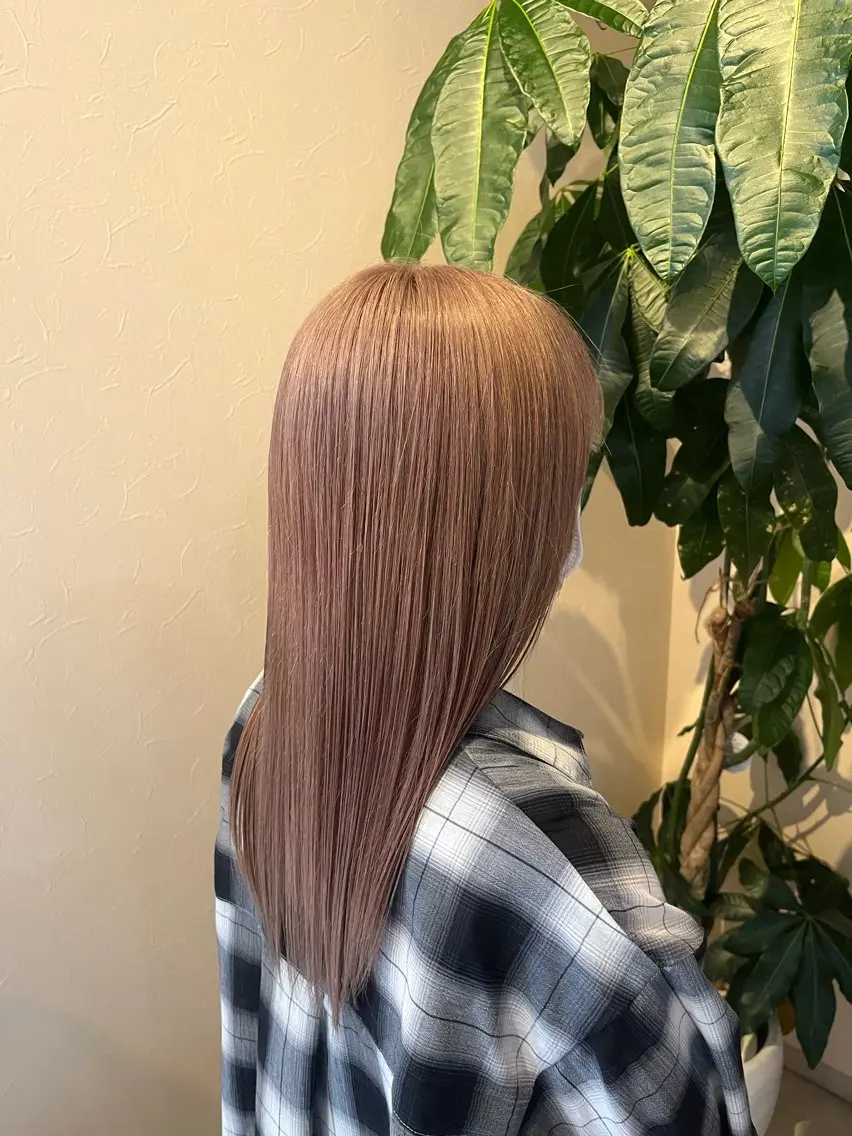 ロング うるツヤ髪ハイトーン /けーすけのヘアスタイル