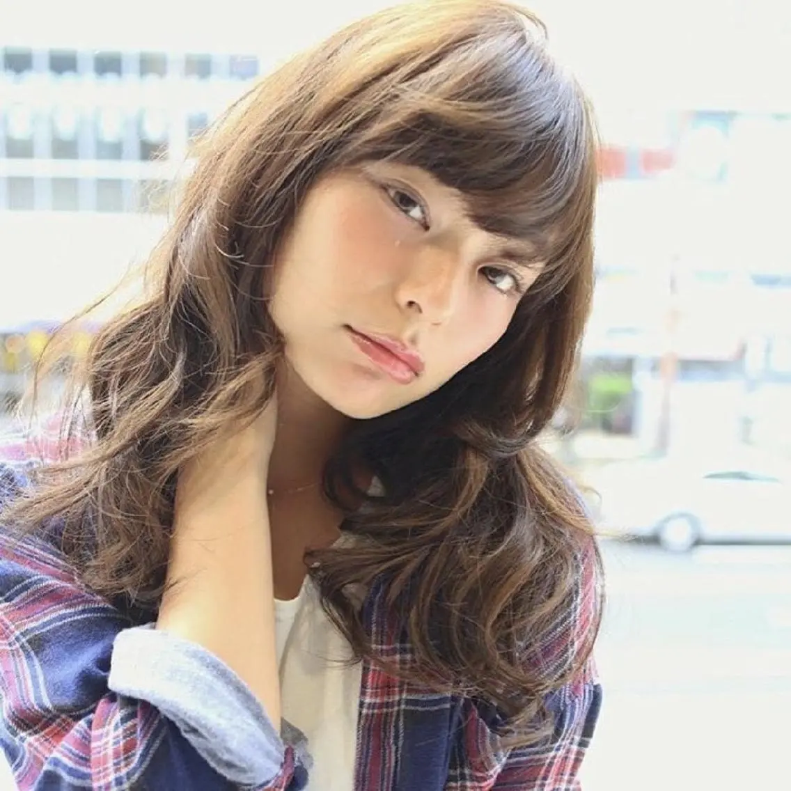 ロング 🇰🇷韓国風艶髪✨ 髪質改善 倉岡しおんのヘアスタイル