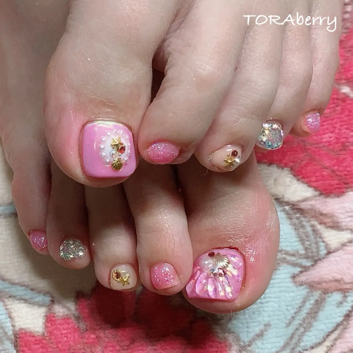 ネイル フットネイル ネイリスト なつみのネイルデザイン