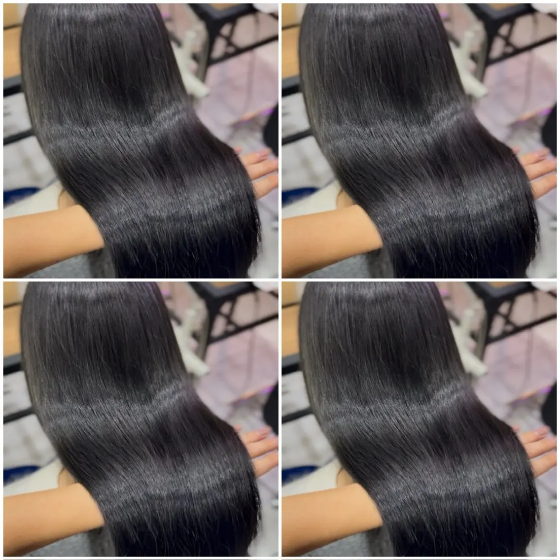 ロング カラー ヘアカラー トリートメント 髪質改善 艶髪矯正 エクステ かいり✂️のヘアスタイル