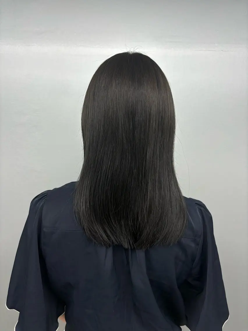 ロング ヘアカラー ベージュ/グレージュ 🧸あやか/表参道のヘアスタイル