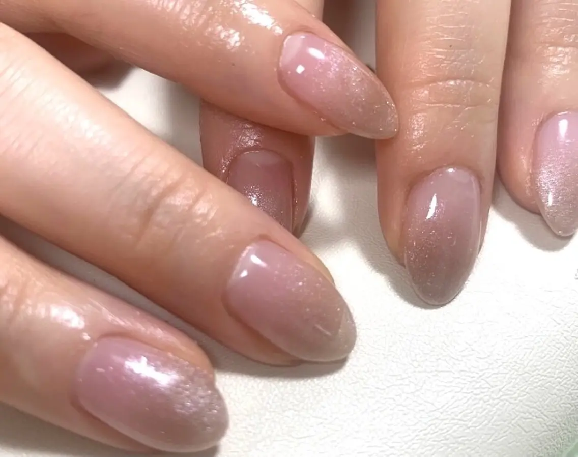 ショート OliviaBlue nailのネイルデザイン