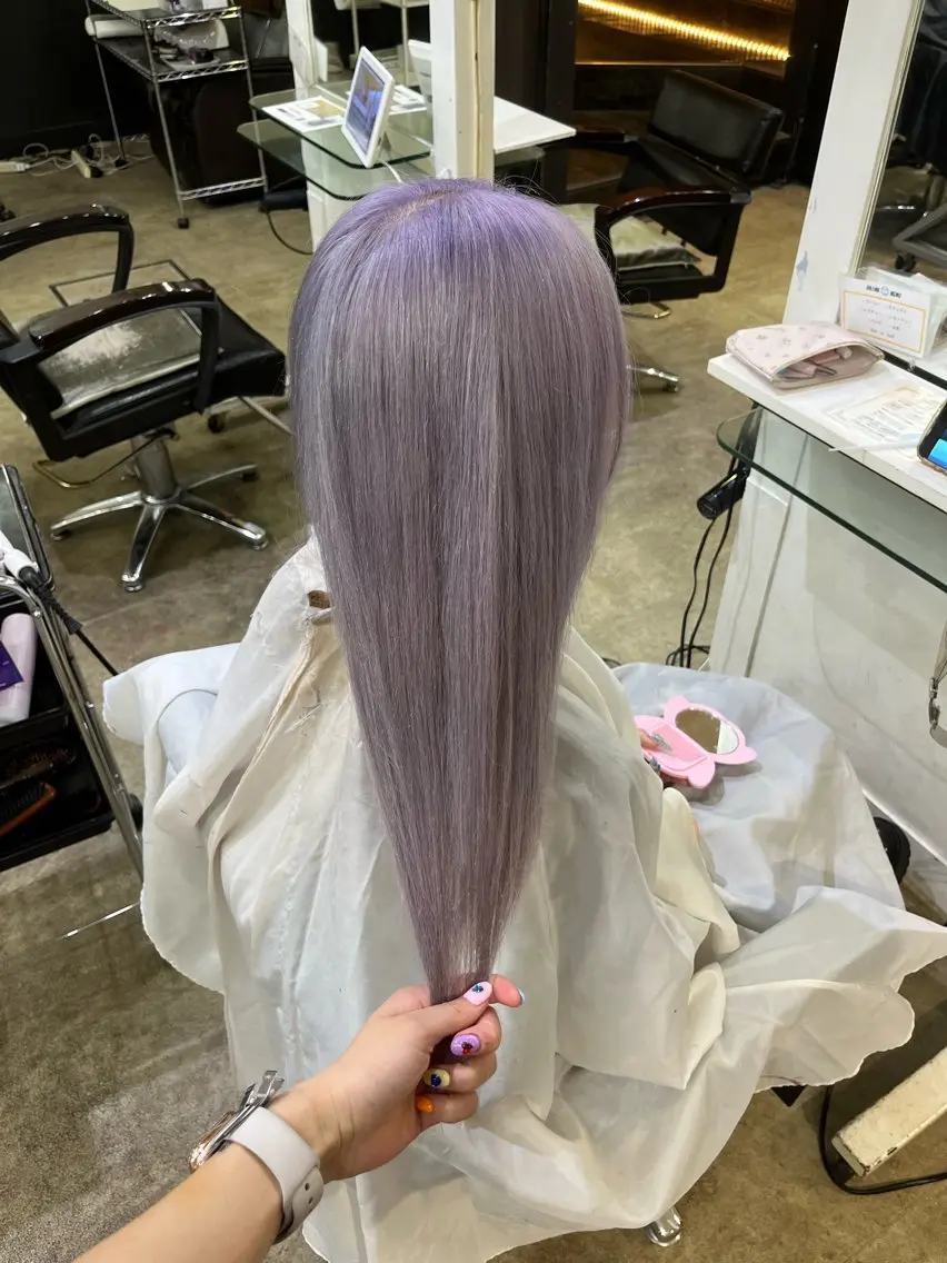 ロング カラー ヘアカラー PSY(サイ)池袋 あいりのヘアスタイル