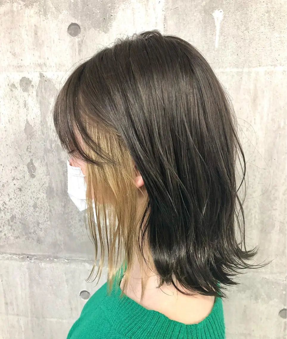 前髪カット&インナーカラー&カラー&最高級トリートメント🐻❄️の写真