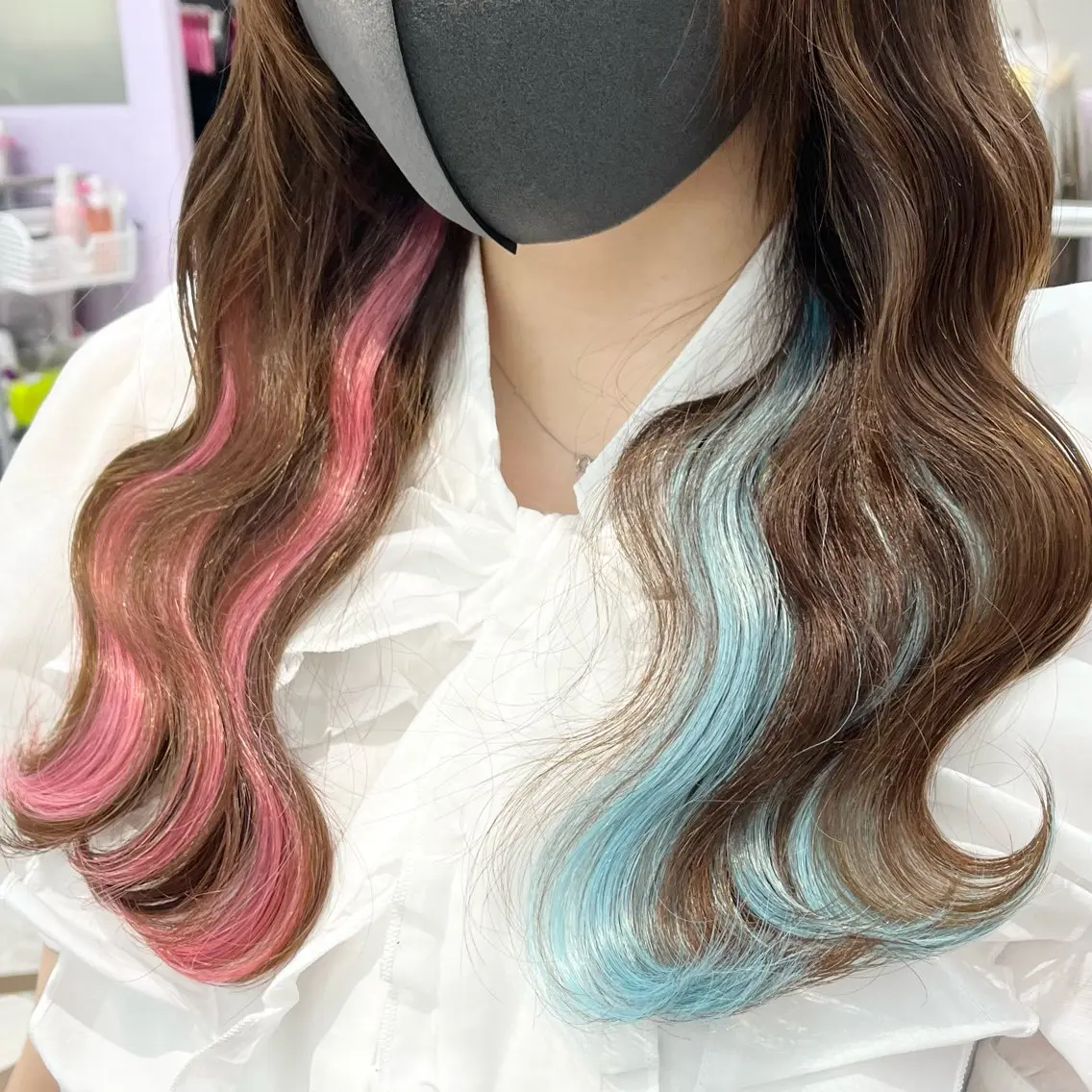 ロング エクステ エクステ 羽.シールエクステ 🍓 篠田梓のヘアスタイル