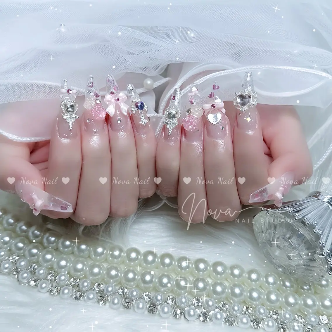 ネイル ハンドネイル ハンドケア Kitty Nail Novaのネイルデザイン