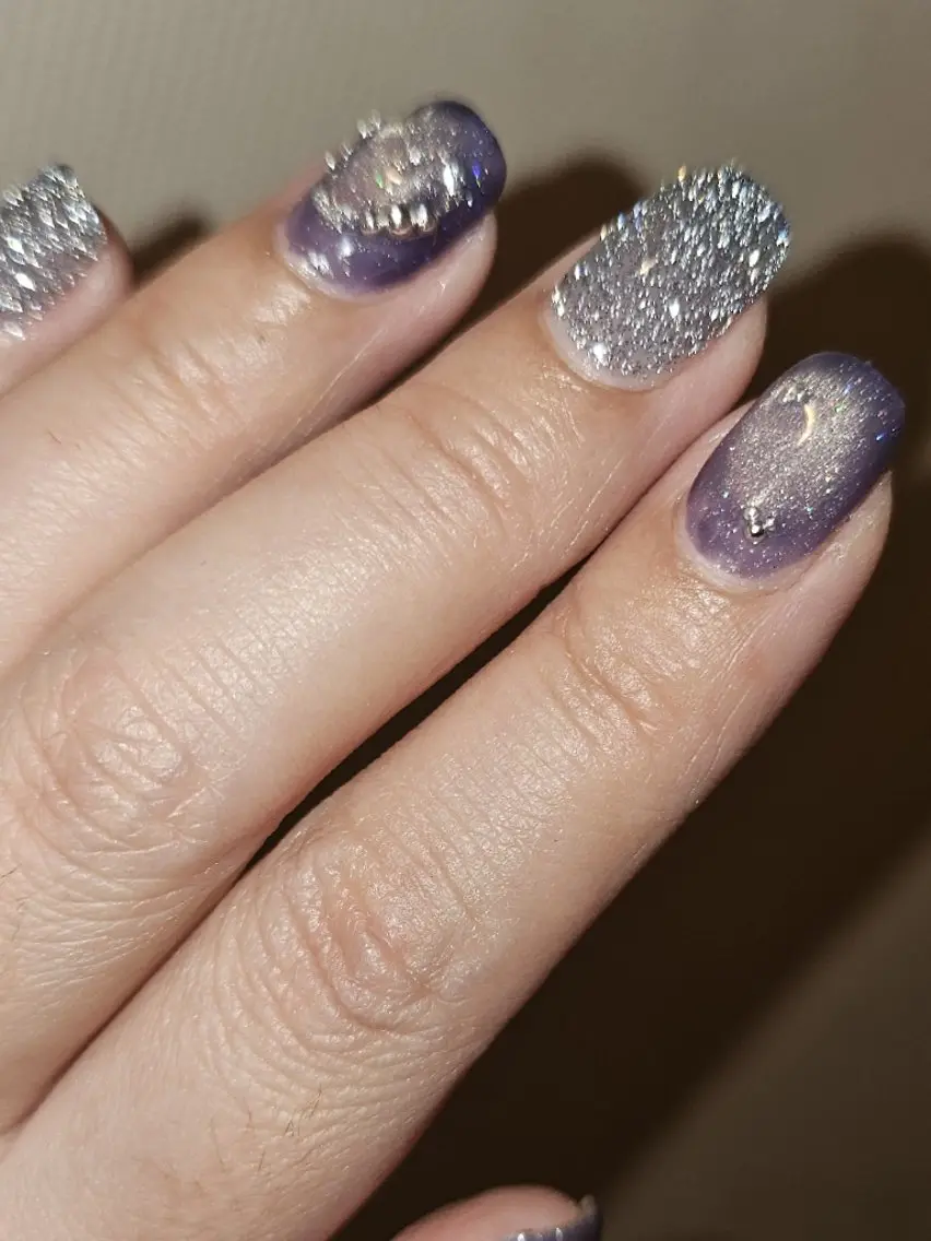 ネイル フラッシュネイル マグネットネイル Viva Nail 堺区自宅ネイルサロンのネイルデザイン