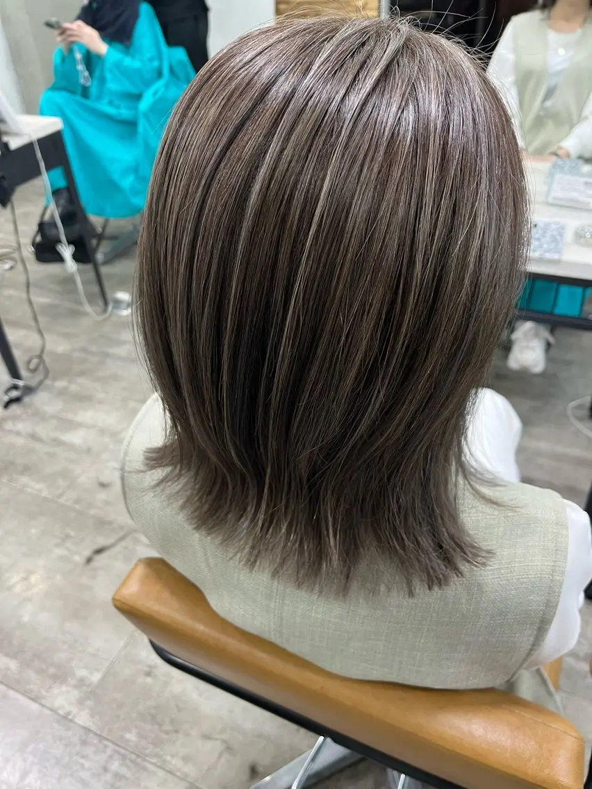 ミディアム 🌈白髪ぼかし特化 🌈naokoのヘアスタイル
