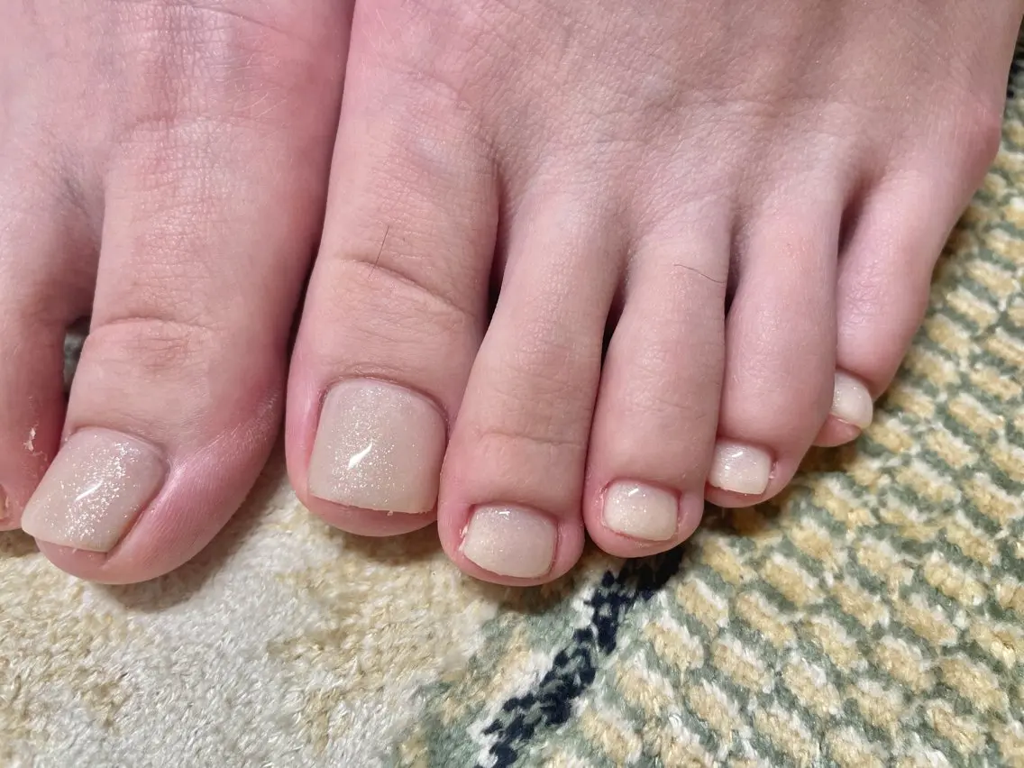 ネイル フットネイル 楊 蓉のネイルデザイン