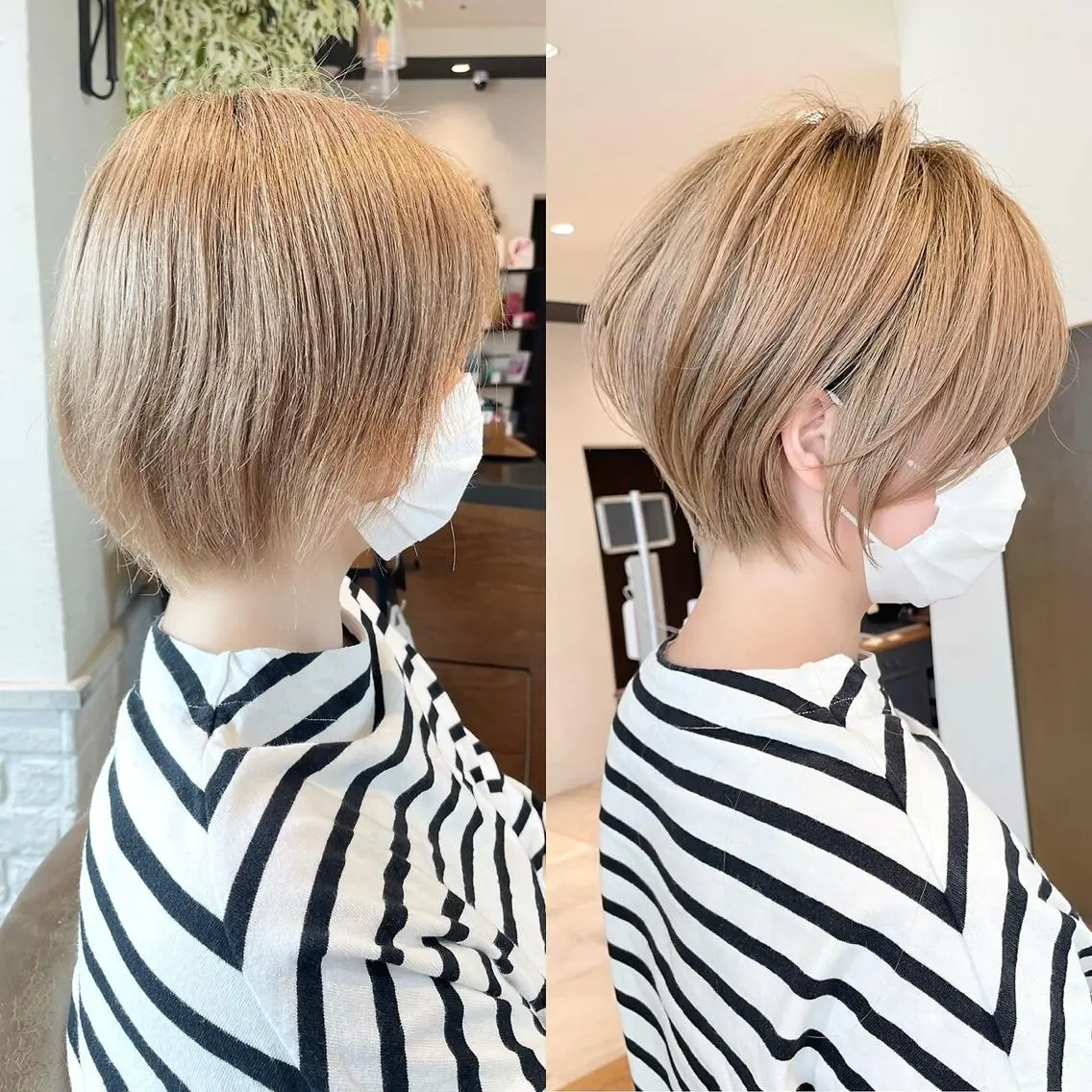 ショート カット 襟足でお悩みの方✂︎ くびれ職人ハシモトのヘアスタイル
