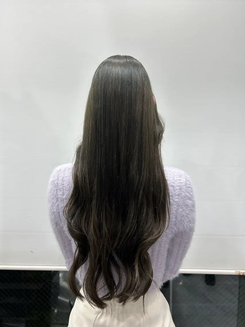 ロング ヘアカラー トリートメント 🍊小川実里🍊 /カラーレイヤーのヘアスタイル