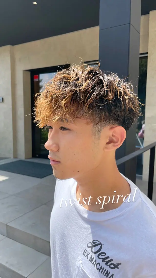 【メンズ必須⭐️】🌀カット&パーマ🌀の写真