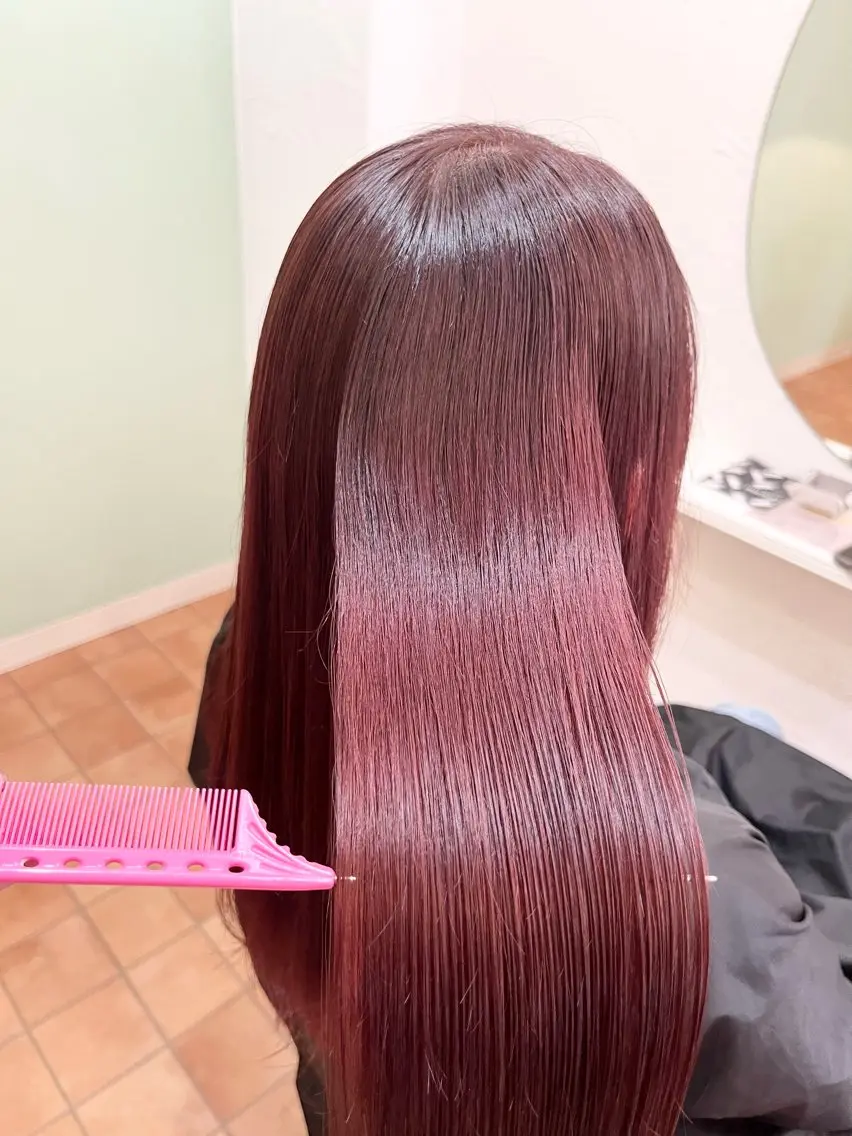 ロング カラー 🩷当日予約も大歓迎 🩷のヘアスタイル