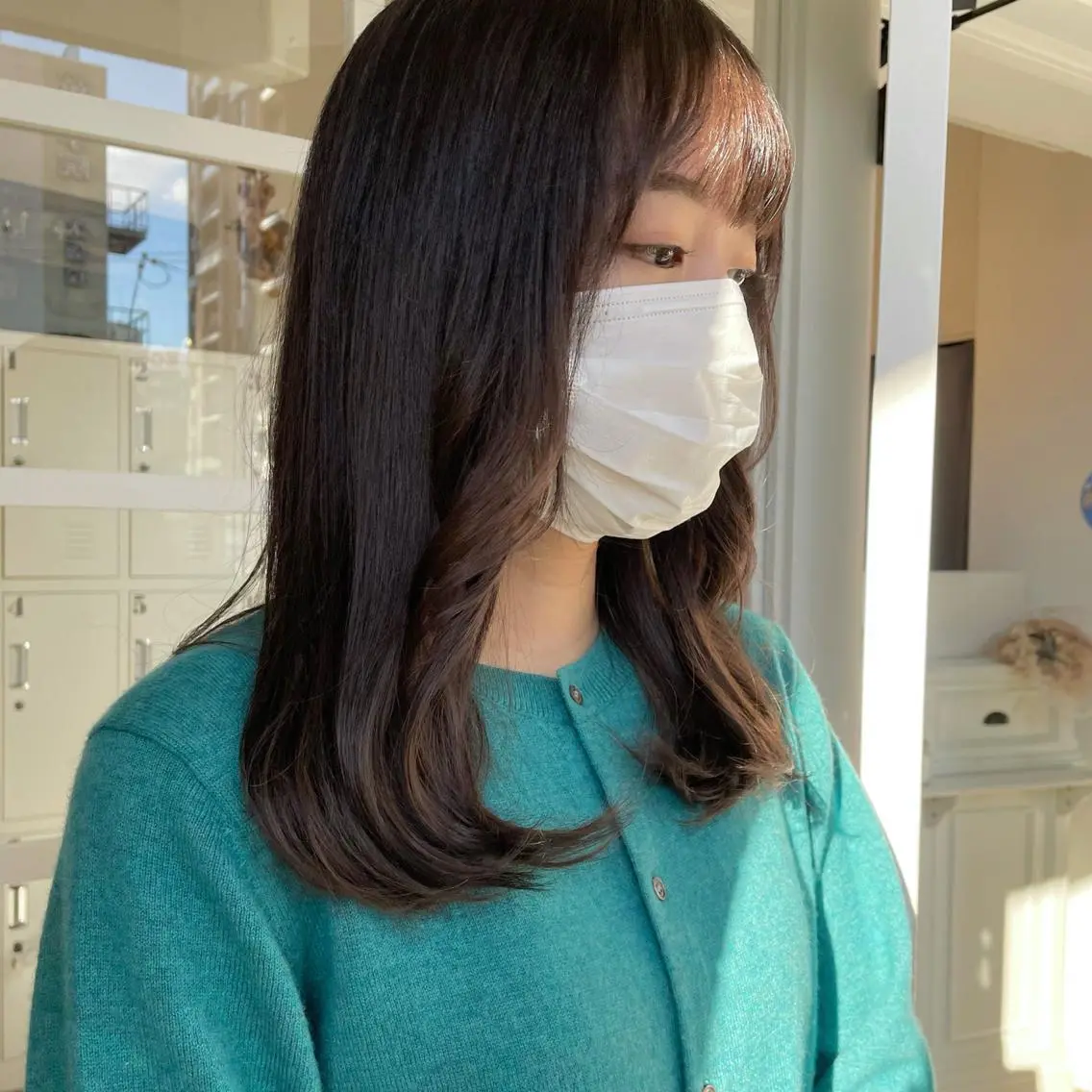 カラー カット ヘアカラー トリートメント newi梅田🫧韓国 ヘア🫧sakiのヘアスタイル