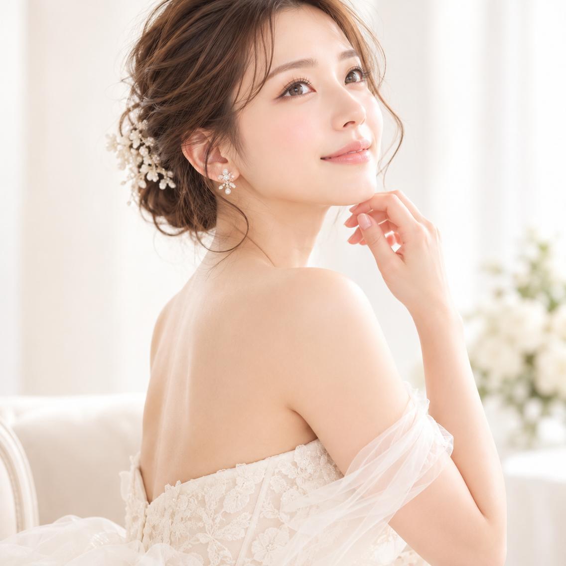 【花嫁様/無料相談×プチ体験】小顔/デコルテ/痩身/姿勢 理想のドレス姿へ♡の写真