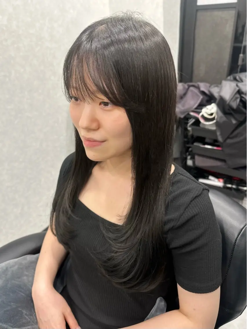 ロング カット ヘアカラー トリートメント 近藤千翔🩵 髪質改善Periodのエステ・リラクイメージ