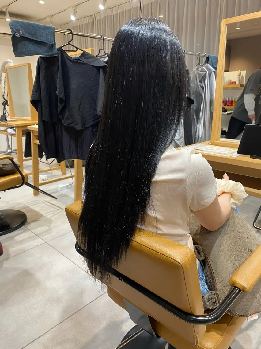 ロング カラー 縮毛矯正 🍀 otoha🍀のヘアスタイル