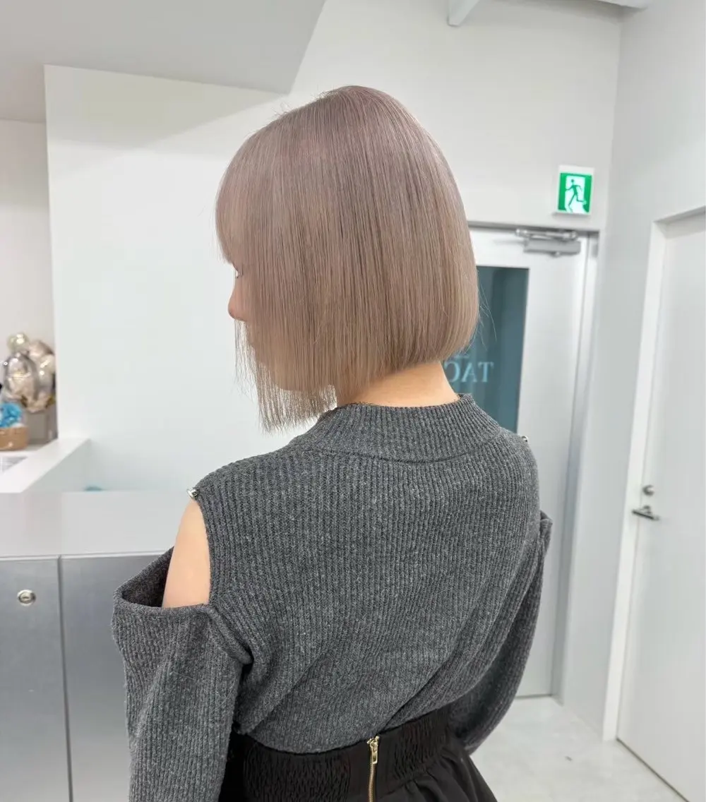 カラー ヘアカラー tace新宿 あおいのヘアスタイル