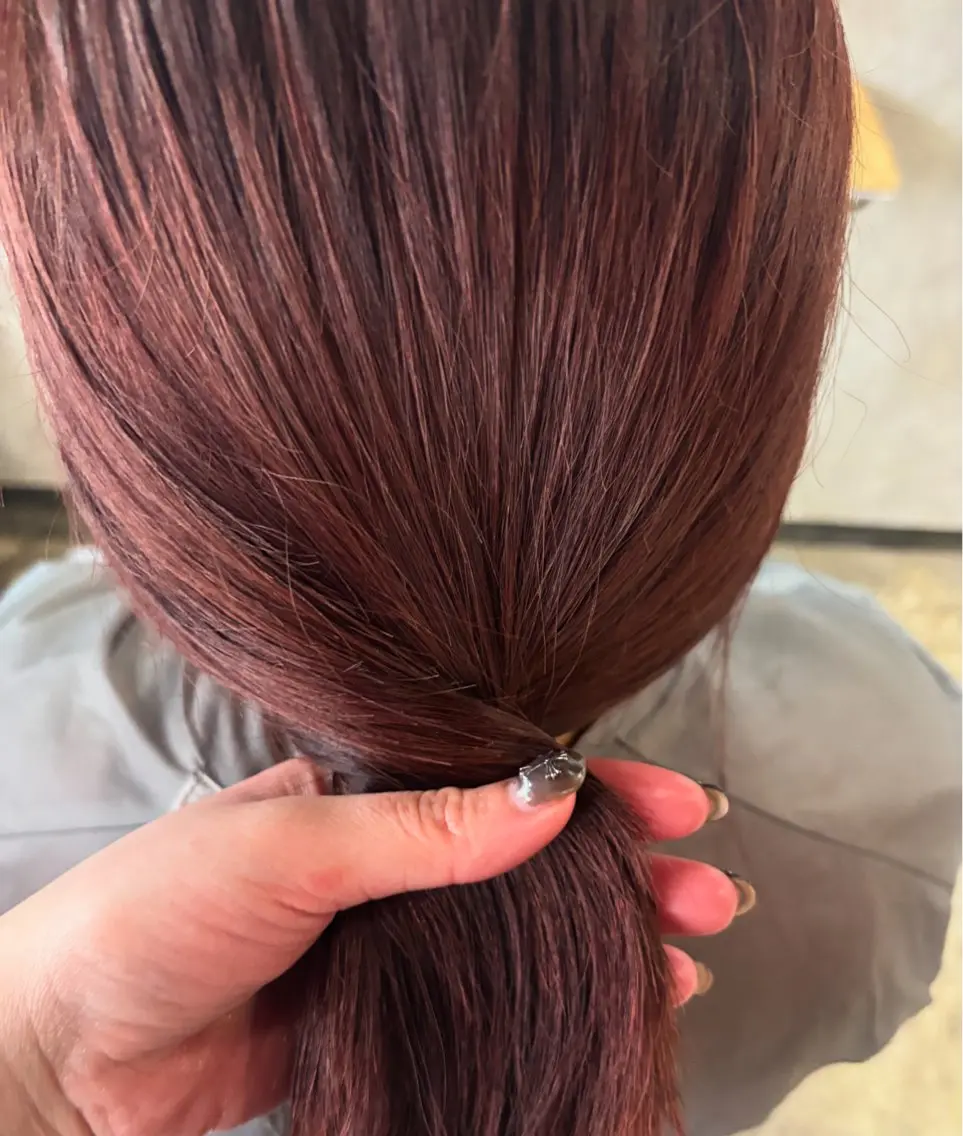 ミディアム カラー 村下 美尋のヘアスタイル