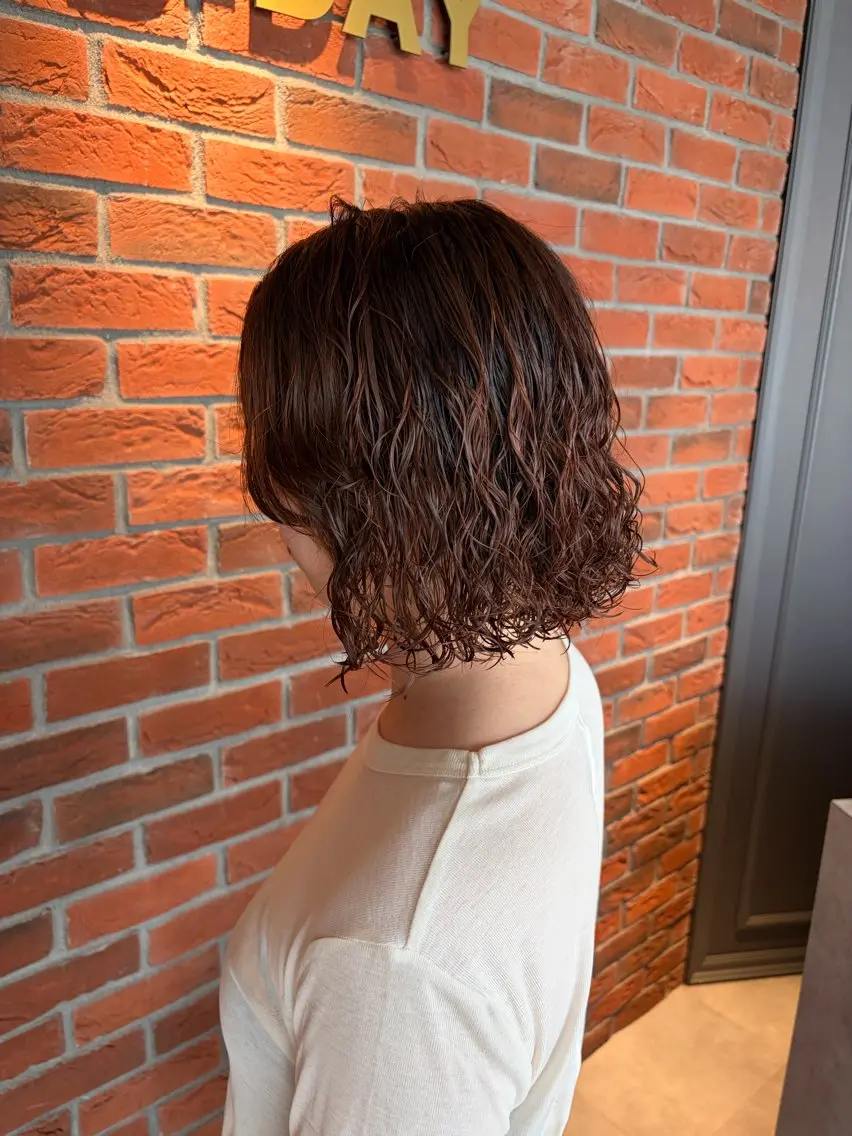 パーマ 武本 佑衣のヘアスタイル