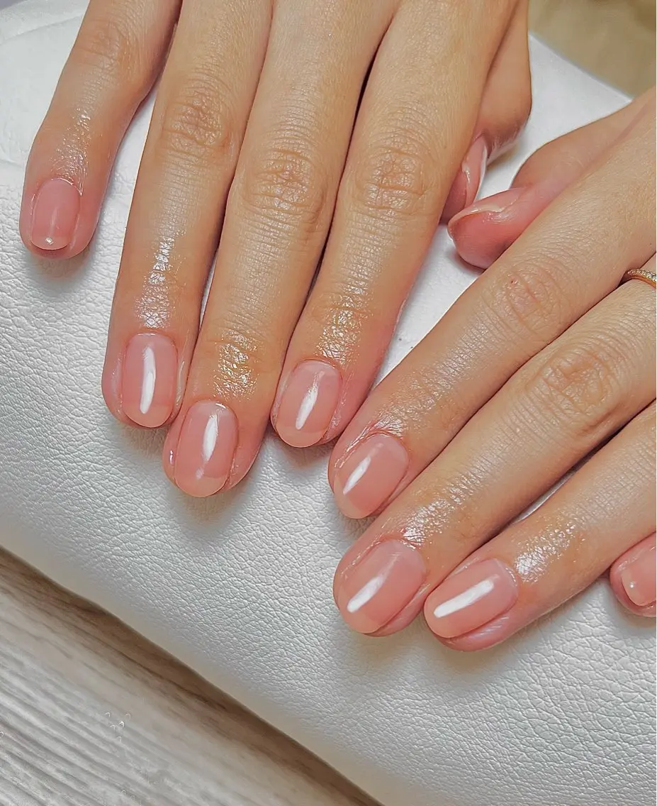 ハンドジェルネイル💅　オフ有りシンプルワンカラー　（複数色OK・マグネット🪄・フラッシュ可📸）の写真