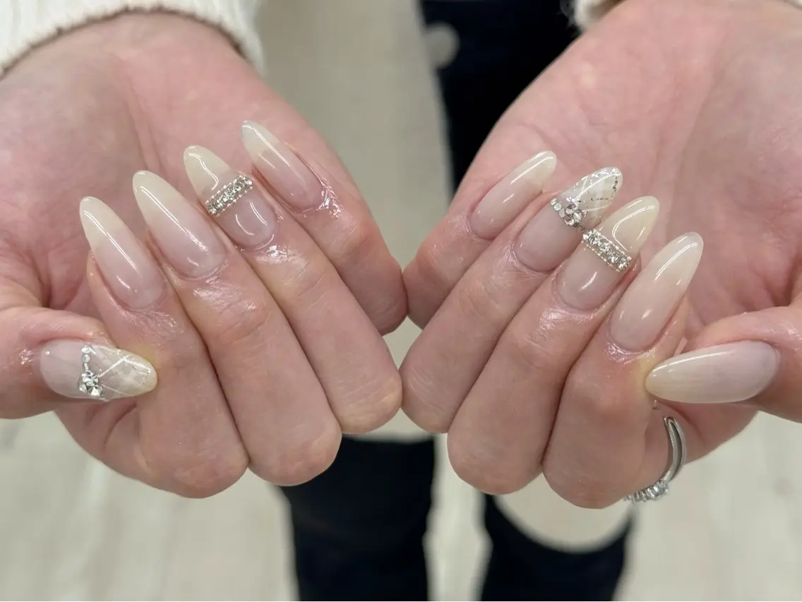 ネイル ハンドネイル OCEAN nail パラジェル　取扱い店のネイルデザイン