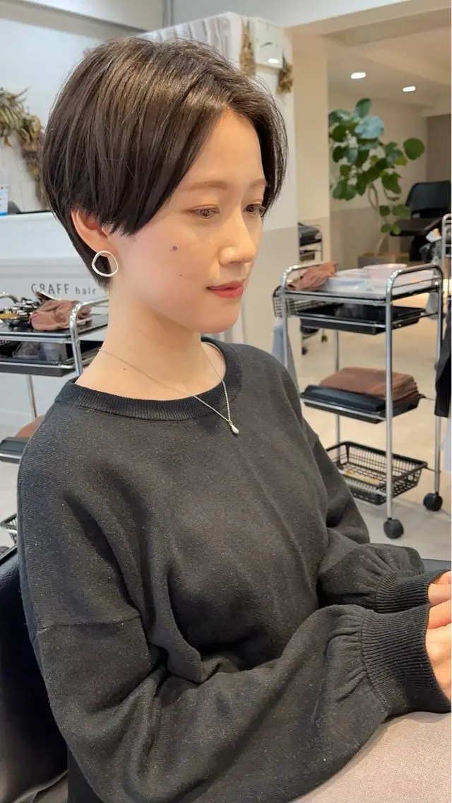 ショート 🤍ショート 🤍NANAMI🤍のヘアスタイル