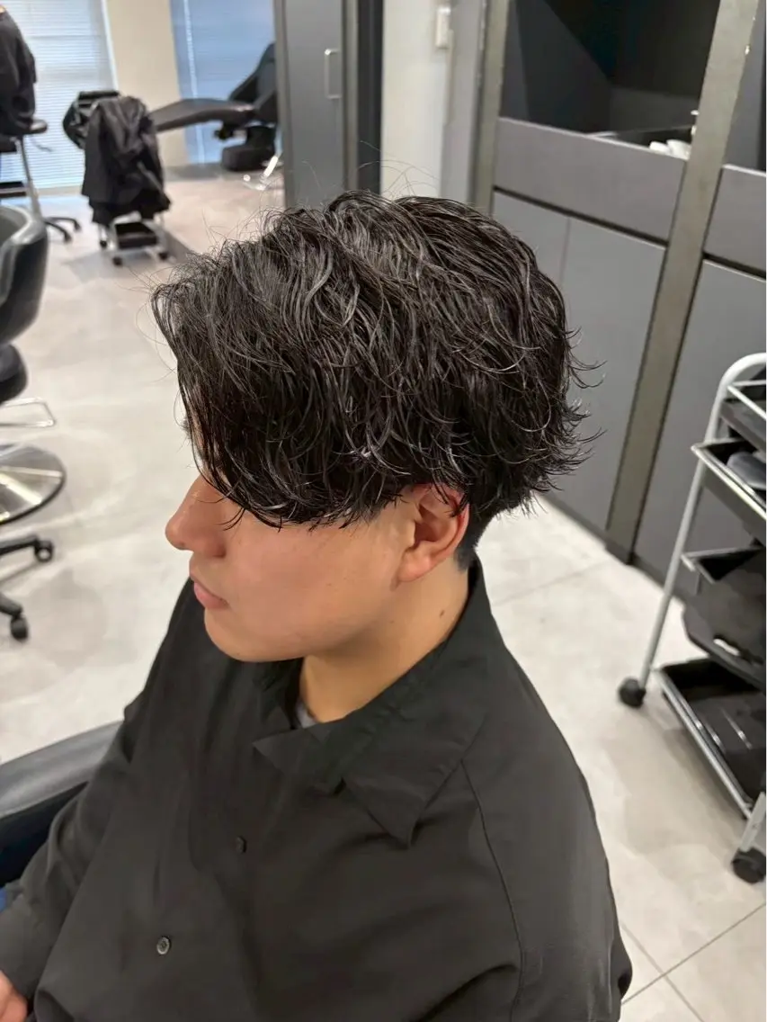 パーマ メンズ ツイストスパイラル /👾 Harukiのヘアスタイル